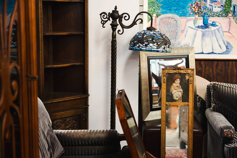 Collection of household items